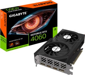 Resim GeForce RTX 4060 Windforce OC 8GB GDDR6 128 Bit DLSS 3 Ekran Kartı Gigabyte