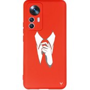 Resim Xiaomi Mi 12 T Kravat Telefon Kılıfı 