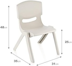 Resim Fiore Küçük Şirin Çocuk Sandalyesi LATTE 