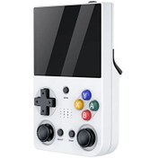 Resim 3.5" Mini HDMI Çıkışlı Taşınabilir Retro Oyun Konsolu 20000+ Oyunlu El Atari 64 GB Beyaz ScHitec