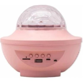 Resim İsmiyle Al Masa ve Gece Lambası Renkli Projektör Işıklı Disko Topu Bluetooth Hoparlör 