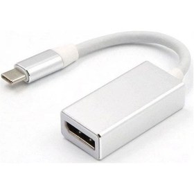 Resim Usb 3.1 type-c displayport dişi çevirici adaptör 