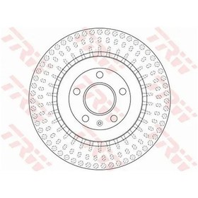 Resim Vw Touareg Arka Fren Diski 2018-2024 Trw Df6175s 2adettir 
