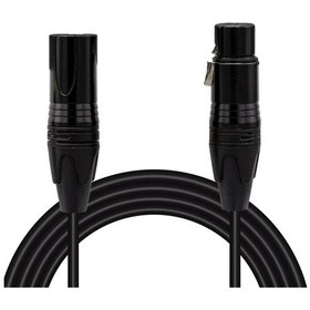 Resim Magicvoice Ld381 2 Metre Canon Xlr Dişi - Canon Xlr Erkek Stereo Plastik Jak Mikrofon Ses Kablosu-199678 