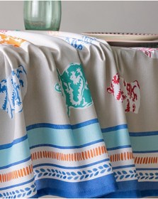 Resim Madame Coco Rosanel Masa Örtüsü - Bej - 150x200 Cm 8684427278048 Ekru 