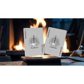 Resim King Star Damascus Premium Oyun Kağıdı İskambil Kartları Destesi - İskambil Kağıdı 