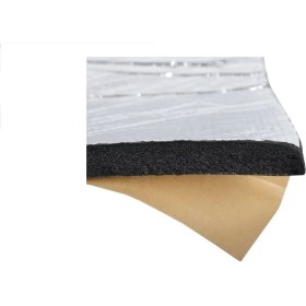 Resim Türkeli Kaput Altı Alüminize Folyolu Kaucuk Ses Yalıtım Levhası 6-9 mm 100X150 