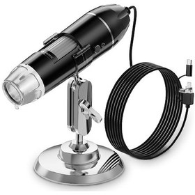 Resim Moveevo Usb Bağlantılı Dijital Mikroskop: 1000x/1600x, 1080p Video, Android Ve Windows Uyumlu Çok Renkli 