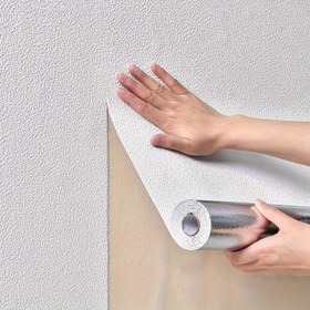 Resim 3D Termal Yalıtım Duvar Panelleri - Kendinden Yapışkanlı Su Geçirmez & Nem Dirençli Kalınlaştırılmış İç Mekan Soğuk Hava Koruma için Duvar Çıkartmaları, Kolayca Yapıştırılabilir ve Sökülebilir Ev İzolasyon Çözümü 