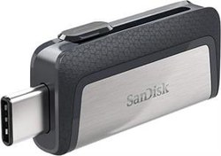 Resim SanDisk SDDDC2-256G-G46 256GB ULTRA DUAL Drive TYPE C 3.1 USB BELLEK 