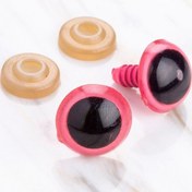 Resim Loren 16 mm Pembe 5 Çift Amigurumi Göz 