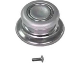 Resim Doğuş Mutfak Gri Tüm Tencere Tava Kapaklarına Uygun Bagalit Tepe Cam Tencere Kapağı Kulpu 