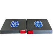 Resim Fiat Newholland Traktör Çamurluk Plastik Paçalığı Mavi Amblemli Sağ + Sol Takım 