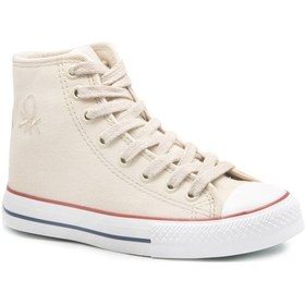 Resim United Colors Of Benetton Bnt 22y 30628 Bej Bayan Ayakkabı Bayan Spor Bej 