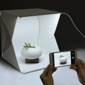 Resim Ürün Çekim Çadırı Mini Fon Fotoğraf Stüdyosu Ledli Işık Perdesi 