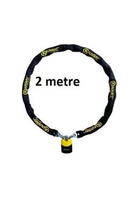 Resim Auvray Motorsiklet Zinciri Kilidi 2 Metre K-bloc 200 Zincir Kilit 200 Cm Arasmoto 