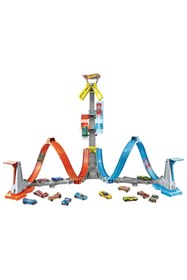 Resim HOT WHEELS GRW39 Dikey Uçuş Heyecan Yarış Seti 