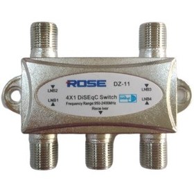 Resim Rose Dz-11 4in1 Diseqc Switch 