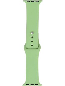 Resim Ensueno Watch 7 45mm Band Serisi Klasik Kordon Silikon Strap Kayış-mint Green 