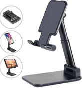 Resim asua Iki Kademeli Masa Üstü Telefon Tutucu Stant Masaüstü Tablet Tutacak Şarj Stand 