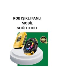Resim Mey İthalat 7 Kanatlı Vortex Fanlı Akıllı Telefon Soğutma Aparatı 