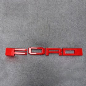 Resim Ford Panjur Yazısı Kırmızı 