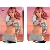Resim Kt Grup Anime Kız Playstation 5 Standart Kasa Dijital Versiyon Full Sticker Kaplama Seti 
