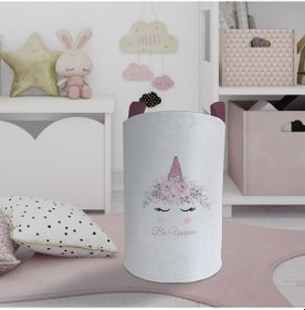 Resim Mekta Home Bebek Ve Çocuk Odası Be Unique Desenli Oyuncak Sepeti Renkli Çok Renkli 