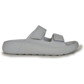 Resim Oregon Shoes Feelup Comfort Taban Eva Erkek Plaj Havuz Deniz Günlük Cırtlı Terlik Gri 