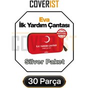 Resim Eva İlk Yardım Çantası Acil Durum Ve İlk Yardım Seti - Silver Paket 