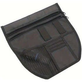 Resim Hightower Yamaha Nmax 155 V1 V2 Siyah Dayanıklı Koltuk Altı Depolama Çantası Çok Bölmeli Siyah 