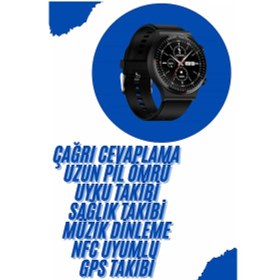 Resim Gld-spt- Akıllı Saat Yeni Nesil Üç Kordonlu Nabız Ölçer Çağrı Cevaplama Diğer 