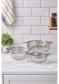 Resim Aryıldız S/s Protools Kulplu Paslanmaz Çelik Süzgeç 26 Cm Ar264980 Gri 