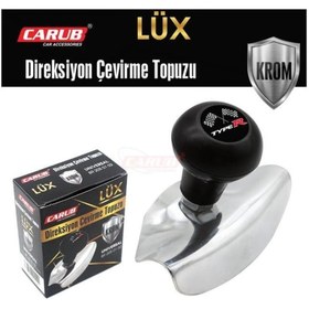 Resim Carub Direksiyon Ç. Topuzu Armalı Lüx Krom Br2050102 
