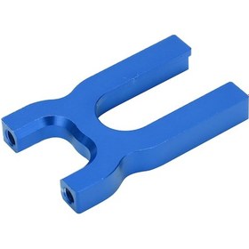 Resim Geeroyoo Arrma Kraton 6s Blx V4 1/7 Mojave İçin Alüminyum Motor Tutucu - Yüksek Dayanıklı, Doğru Konumlandırma Sağlar - Mavi 