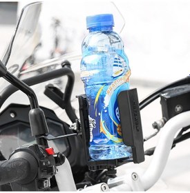 Resim Motowolf Motosiklet Termos Pet Şişe Tutucu Ayna Bağlamalı 