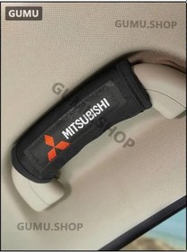 Resim Xindoker Mitsubishi Araçları İçin Kaymazsız Tekerlek Çubuğu Koltuk Çantası, Fren Kolu Koruyucu - Tekli Paket 