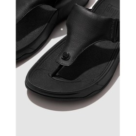 Resim FitFLop FitFlop Trakk II 279 Siyah Erkek Parmak Arası Terlik 