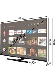 Resim Jvc 50" 127 Ekran Ultrahd 4k Android Led Tv (İHRACAT ÜRÜNÜ) 