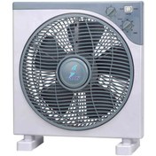 Resim Vanti KCF271 30cm 40W Bakır Motor Hız Ve Zaman Ayarlı Kare Vantilatör 