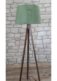 Resim Düz 3 Ayaklı Lambader, Abajur,Köşe Aydınlatması(149575490) 