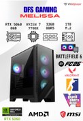Resim MSI DFS GAMING MELISSA RYZEN 7 7700X-B650M-RTX 5060-32GB DDR5 RAM-1TB M.2 SSD-OYUNCU BİLGİSAYARI 