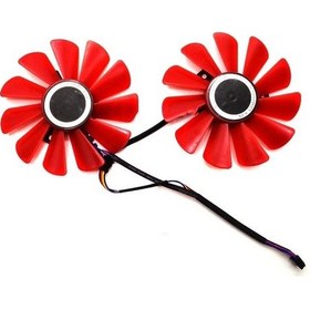 Resim Grafik Kartı 85mm Soğutma Rx 570 Rx 580 Fdc10u12s9c Rx570 Rs Rx580 Rs Video Grafik Kartları İçin Yedek Fan Olarak Soğutma 