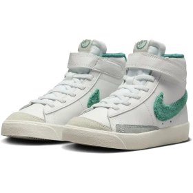 Resim Nike Blazer Mid 77 Çocuk Beyaz Günlük Sneaker 