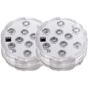 Resim Qingmipy Su Dalış Işığı - 16 Renk Değiştiren, Uzaktan Kumandalı, Su Geçirmez Havuz Ve Akvaryum Aydınlatma Beyaz 