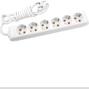 Resim Kuzgun Ticaret 6 Lı 3 mt Grup Priz ROYALEKS-81803 