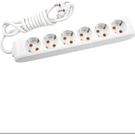 Resim Kuzgun Ticaret 6 Lı 3 mt Grup Priz ROYALEKS-81803 