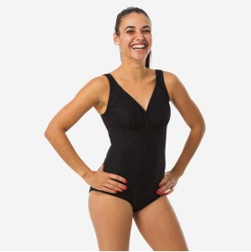 Resim Decathlon Nabaiji Kadın Mayo - Siyah - Kaipearl 