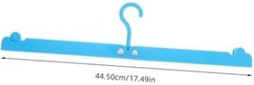 Resim Gatuida 1 Takım Rv Katlanır Giysiler Rafı Taşınabilir Askılar Araç Elbise Askısı Yerden Tasarruf Sağlayan Elbise Askıları Kıyafet Askıları Taşınabilir Katlanır Askılar Plastik Blue 2 Adet 