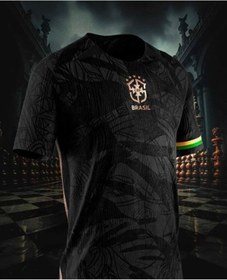 Resim jabuka Brezilya Siyah Vini jr Özel Konsept Forması (Jersey) 